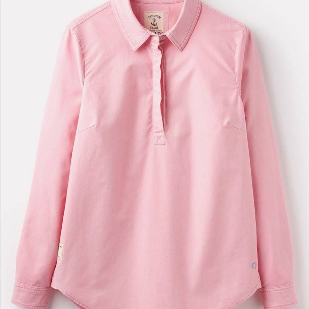 Joules Clovelly Pop-Over Oxford shirt